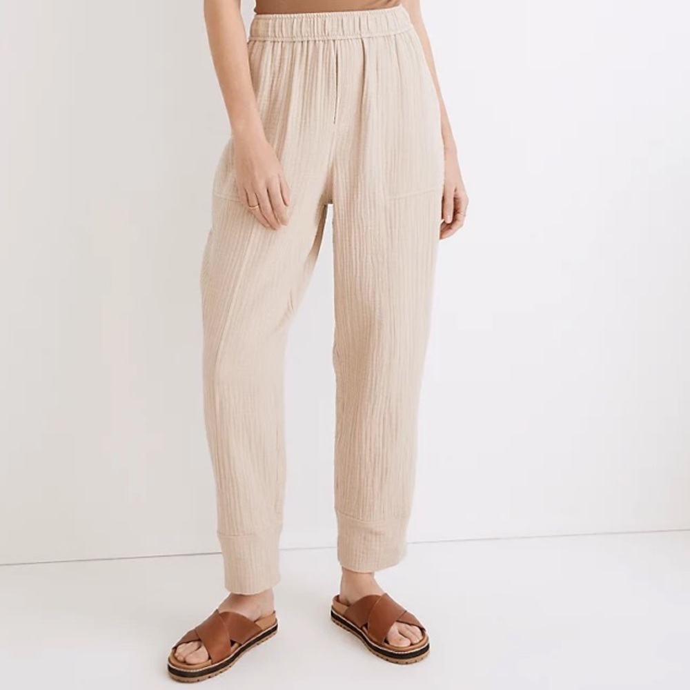 NWT Madewell Lightspun Pull-On Balloon Pants